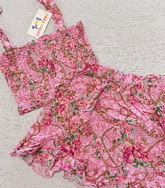 COMPLETO GONNA+CANOTTA 8/9 ANNI