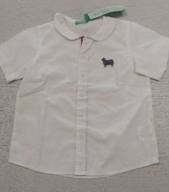 CAMICIA BENETTON 2/3 ANNI NUOVA!