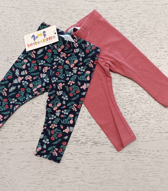 2 LEGGINS 3/6 MESI
