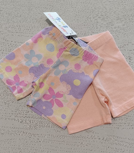 2 PAIA PANTALONCINI 3/6 MESI