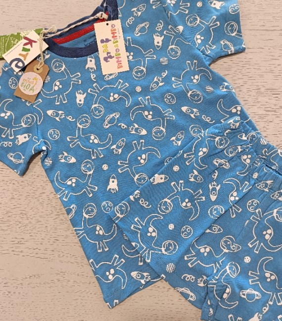 PIGIAMA COTONE BIO 5 ANNI NUOVO!