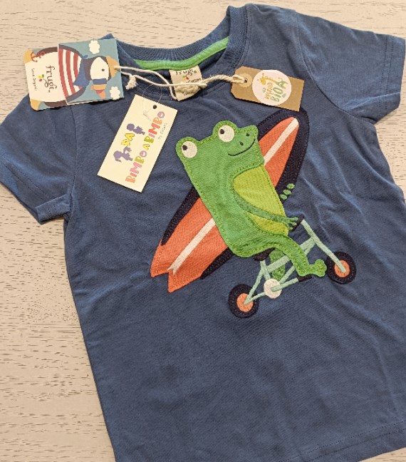 MAGLIA COTONE BIO FRUGI 5/6 ANNI NUOVO!