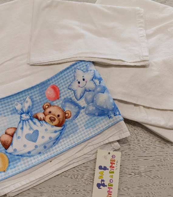 SET LENZUOLA LETTINO 3 P.ZI