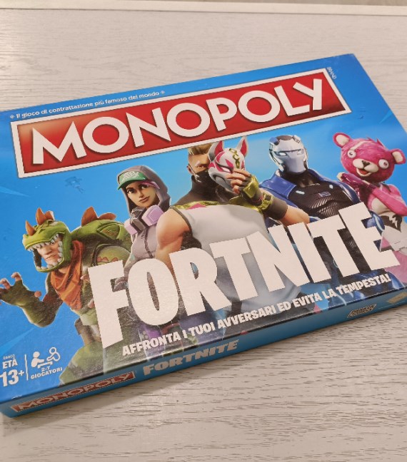 SCATOLA MONOPOLY FORTNITE