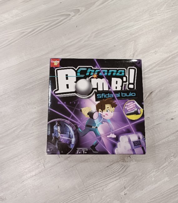 GIOCO SCATOLA CHRONO BOMB SFIDA AL BUIO