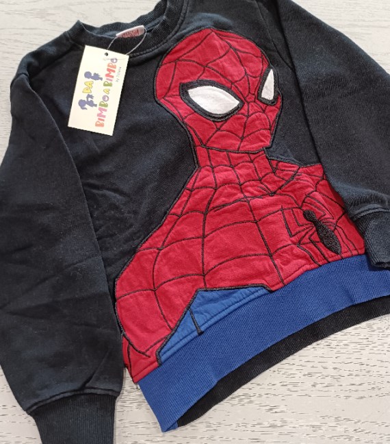 FELPA SPIDER MAN 3/4 ANNI