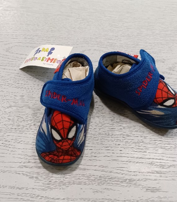 PANTOFOLE SPIDER MAN TG 21