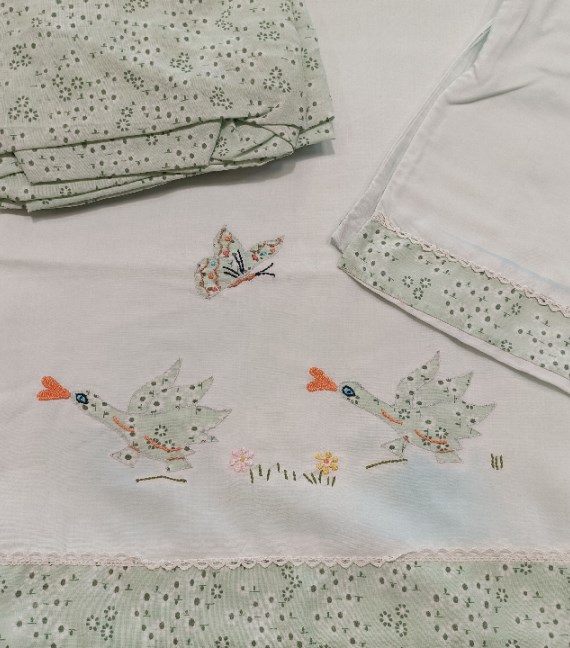 SET LENZUOLA LETTINO 3 P.ZI