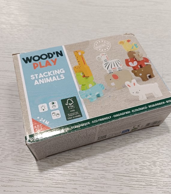 ANIMALI LEGNO DA IMPILARE