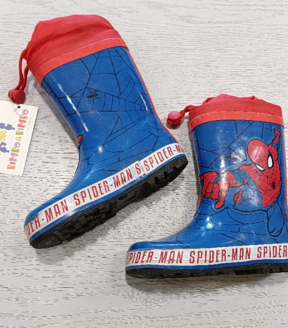 STIVALI PIOGGIA SPIDER MAN TG 28