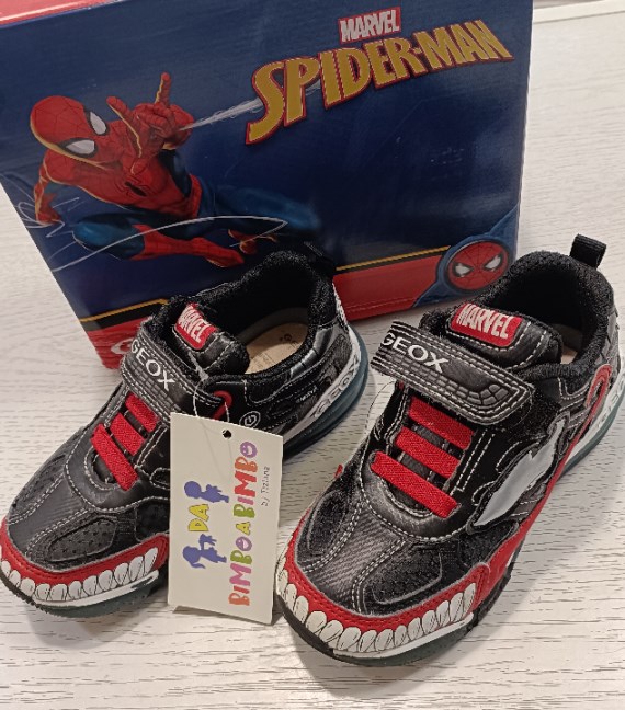 SCARPE GEOX SPIDERMAN TG 28