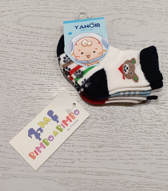 3 PAIA CALZINI 0/3 MESI NUOVI!