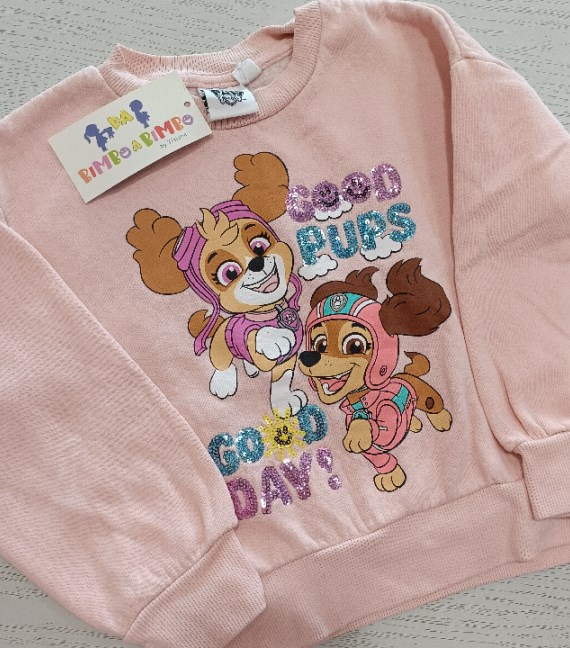 FELPA PAW PATROL 2/3 ANNI