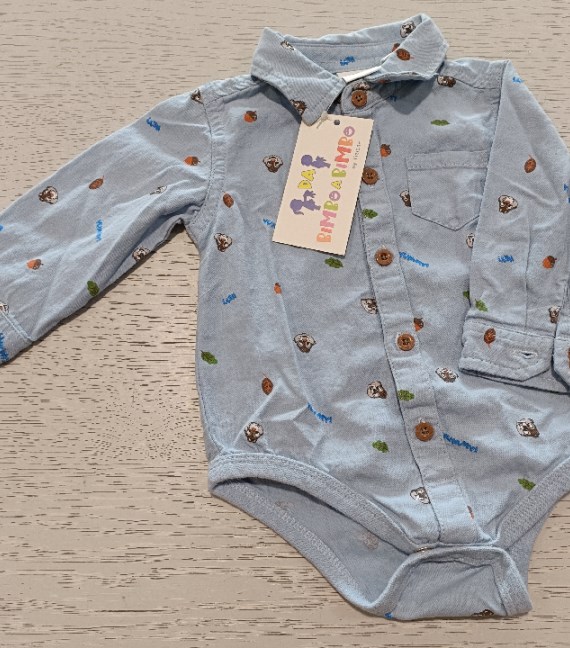 CAMICIA/BODY 3/6 MESI