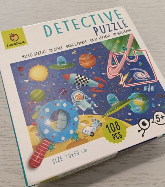 DETECTIVE PUZZLE NELLO SPAZIO 108 P.ZI
