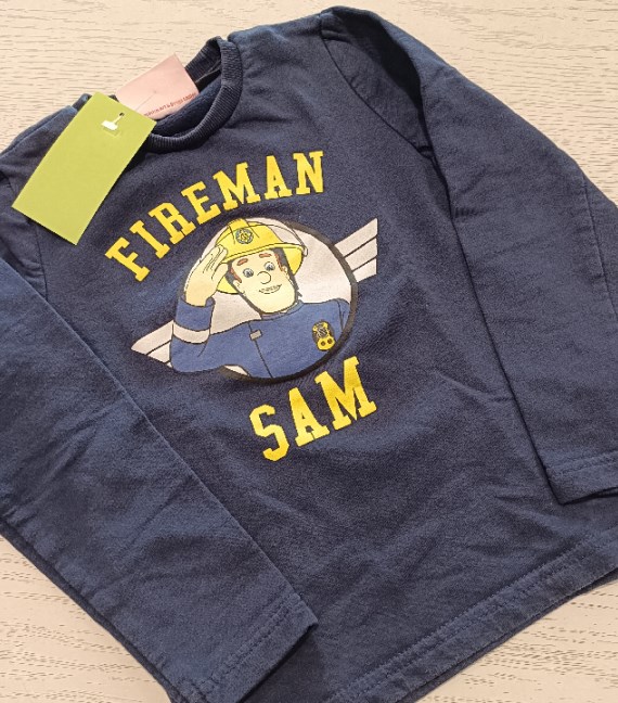 MAGLIA SAM IL POMPIERE 4/6 ANNI