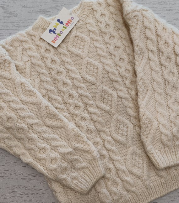 MAGLIONE FATTO A MANO 6/7 ANNI