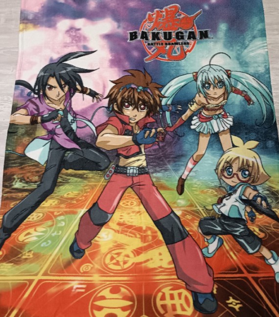 COPERTA PILE LETTINO BAKUGAN