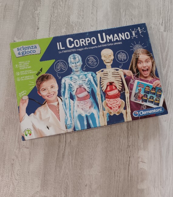 GIOCO SCATOLA IL CORPO UMANO MAI USATO!