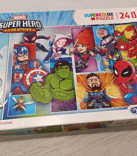 PUZZLE SUPER EROI P.ZI 24