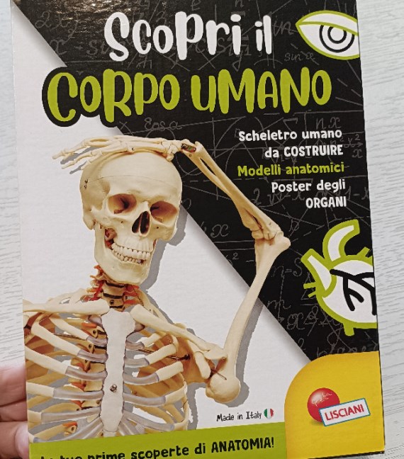 GIOCO SCATOLA SCOPRI IL CORPO UMANO (MAI USATO!)