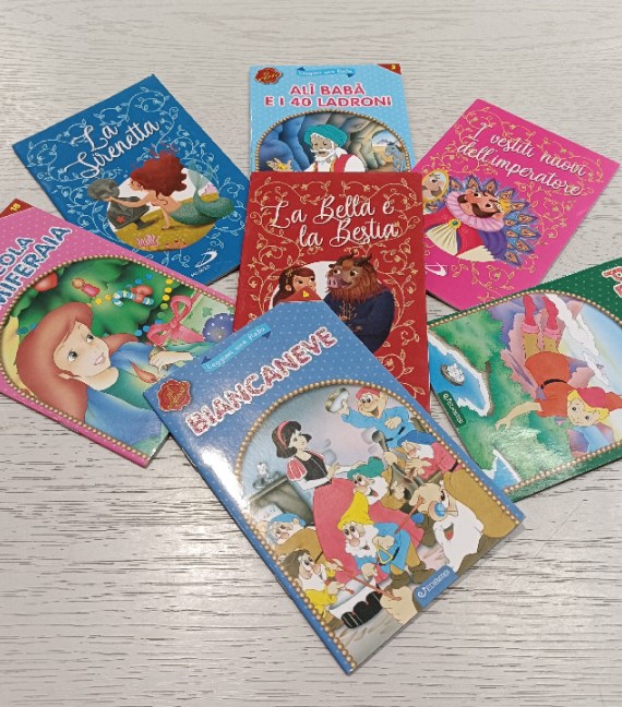 7 LIBRI FIABE