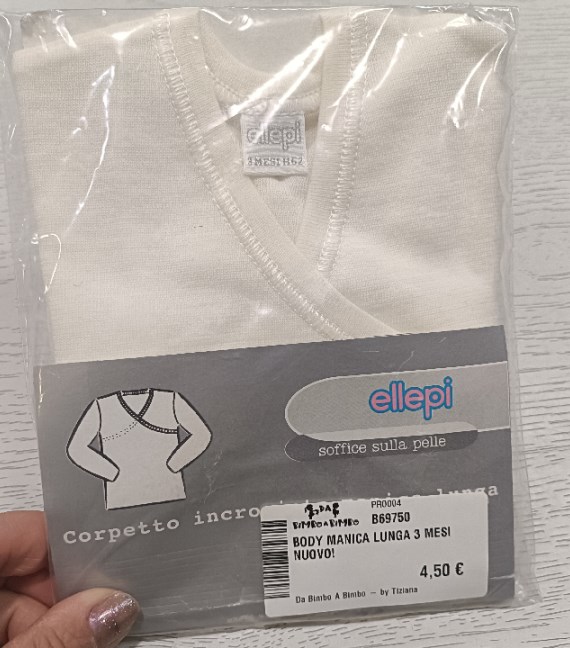 BODY MANICA LUNGA 3 MESI NUOVO!