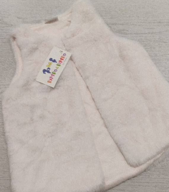 SMANICATO PELLICCIA ECOLOGICA 2/3 ANNI