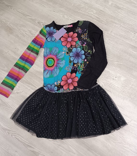 VESTITO DESIGUAL 11/12 ANNI