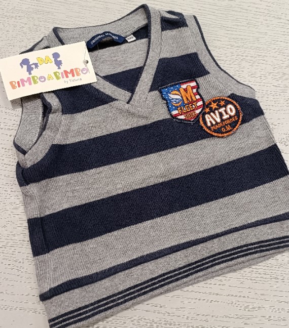 GILET O. MARINES 6/9 MESI