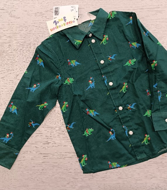 CAMICIA NATALIZIA 3/4 ANNI NUOVA!