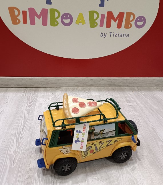 VAN LANCIA PIZZE TARTARUGHE NINJA