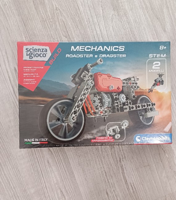 GIOCO SCATOLA MECHANICS 8+ CLEMENTONI NUOVO!
