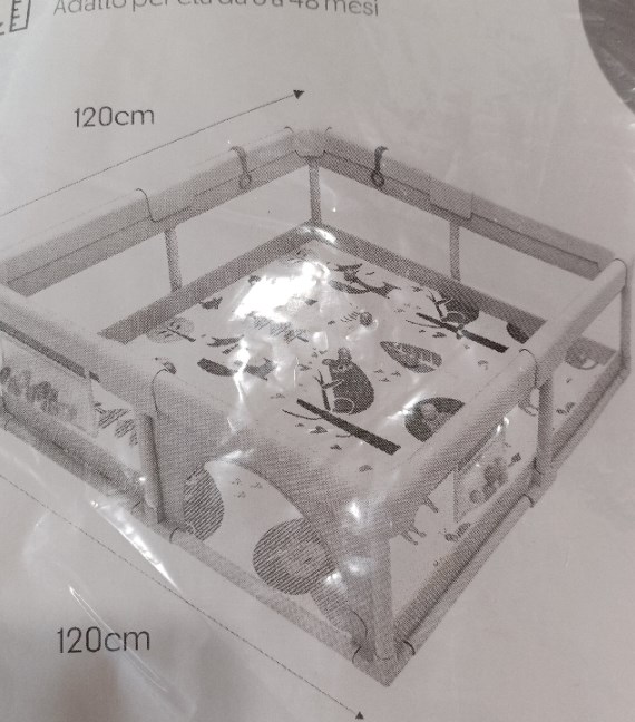 BOX RECINTO CM 120X120XH 65