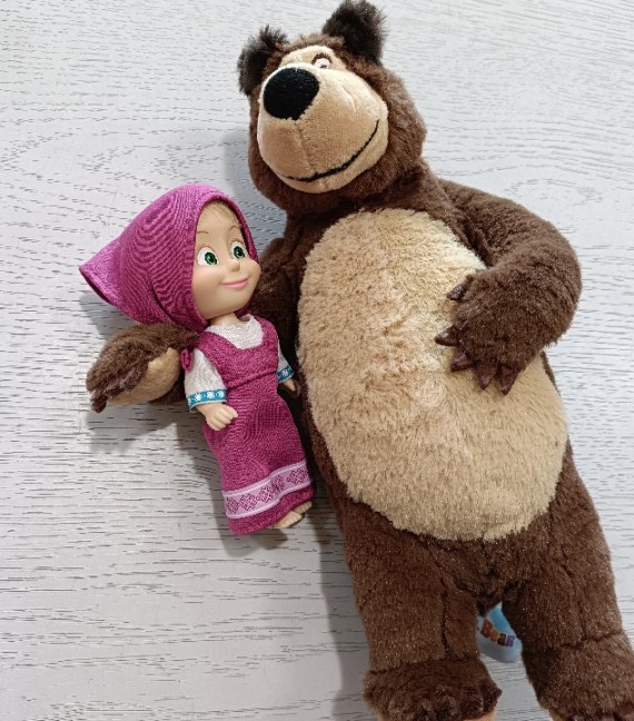 PELUCHE MASHA E ORSO