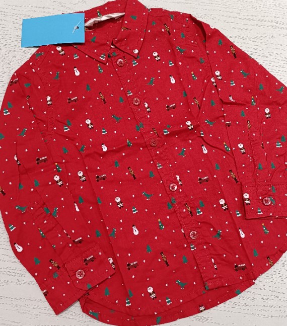 CAMICIA NATALIZIA 18/24 MESI