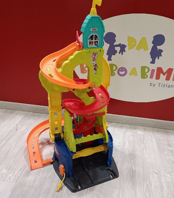 PISTA MACCHININE FISHER PRICE
