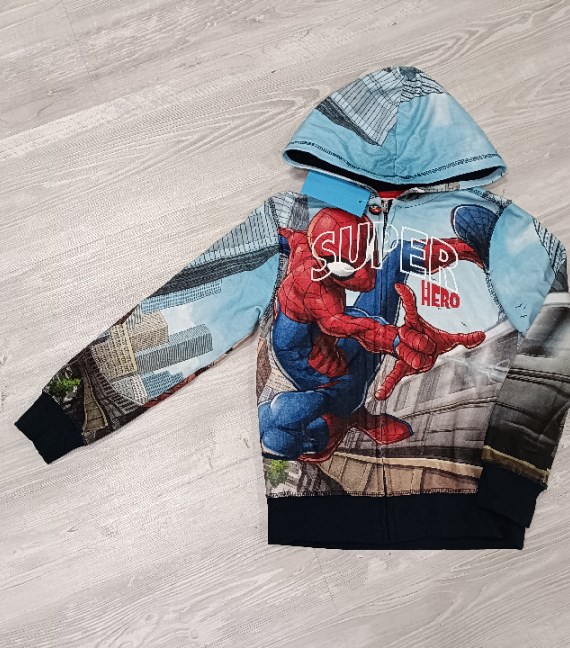 FELPA SPIDERMAN 8/9 ANNI