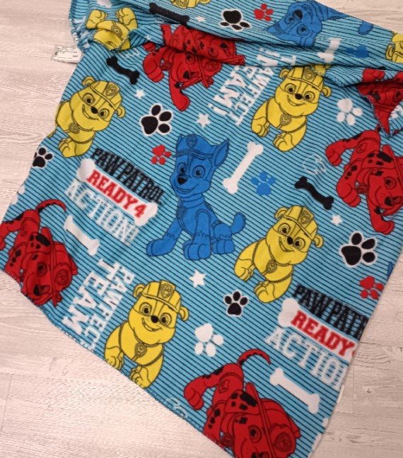 COPERTA PILE PAW PATROL LETTINO