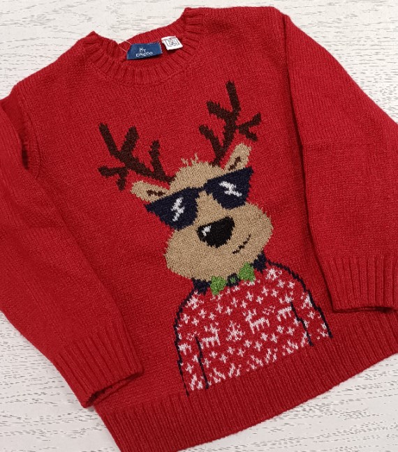 MAGLIONE NATALIZIO CHICCO 2 ANNI