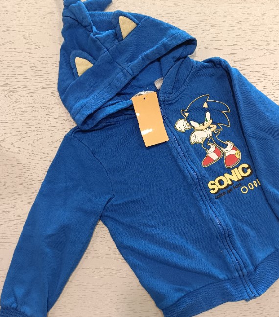 FELPA SONIC 4/6 ANNI