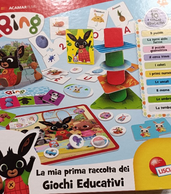 LA PRIMA RACCOLTA DEI GIOCHI EDUCATIVI BING