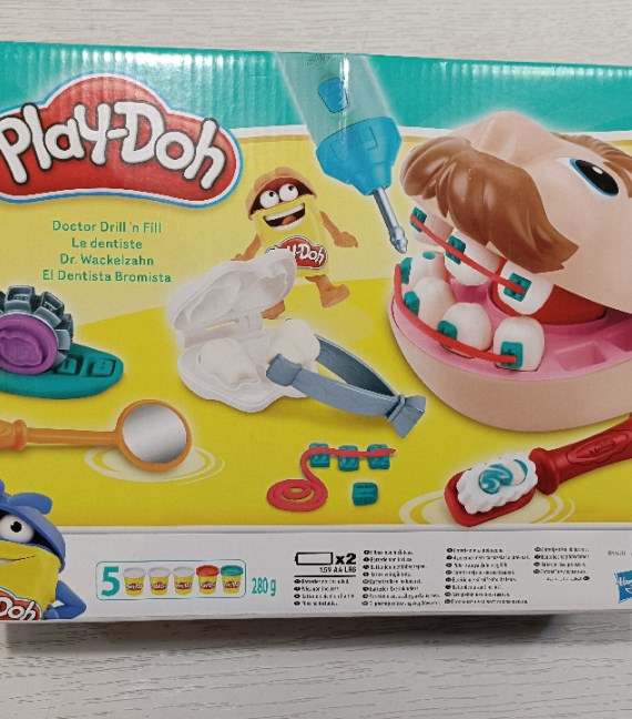 GIOCO PLAY-DOH DENTISTA (MAI USATO)