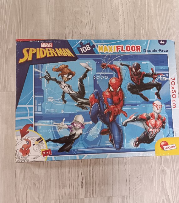 PUZZLE SPIDER MAN P.ZI 108 NUOVO!