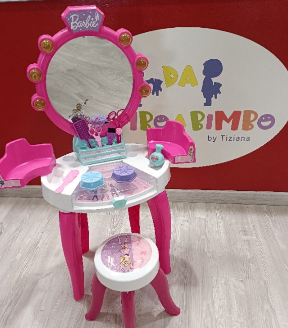 SPECCHIERA+SGABELLO BARBIE