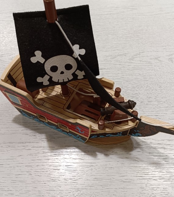 NAVE DEI PIRATI LEGNO