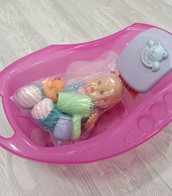 BAMBOLOTTO NENUCO+VASCHETTA BAGNETTO