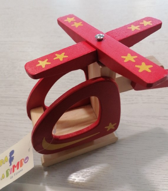 ELICOTTERO LEGNO