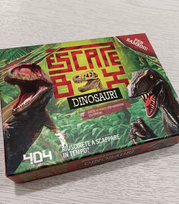 GIOCO CARTE DINOSAURI 