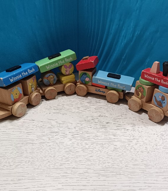 TRENINO LEGNO WINNIE POOH